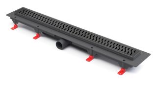 Душевой лоток Paini Harmony CH850HC 85см чёрный матовый